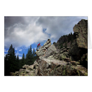 Climber - Weminuche Wilderness - Colorado