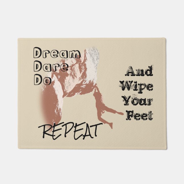 Climber's Creed Doormat Fußmatte (Vorderseite)