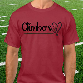Climbers Heart Tshirt