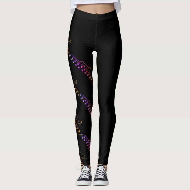 climbing cat leggings (Vorderseite)