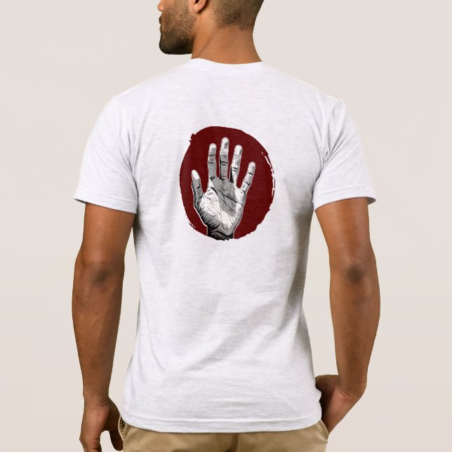 Climbing Hand Rough Edition T-Shirt (Rückseite)