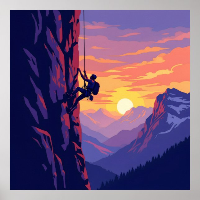 Climbing Poster (Vorne)