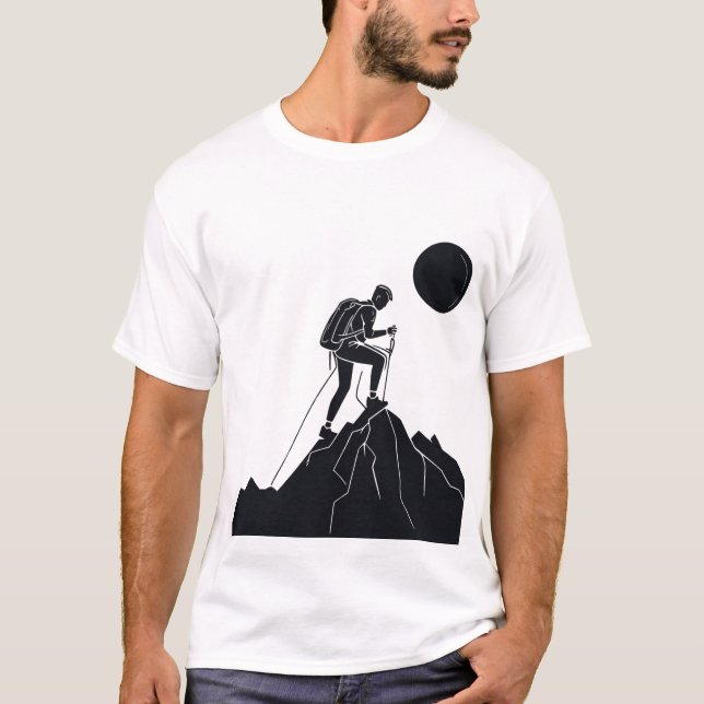 Climbing To Success T-Shirt (Vorderseite)