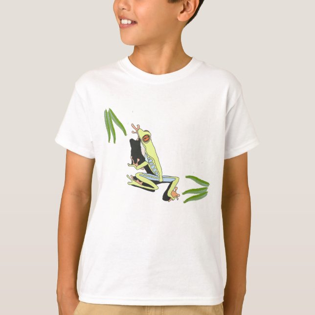 Climbing Tree Frog T-Shirt (Vorderseite)