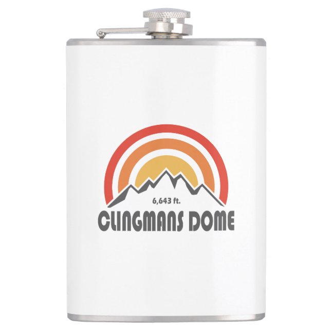 Clingmans Dome Flachmann (Vorderseite)