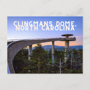 Clingmans Dome, North Carolina Postcard Postkarte