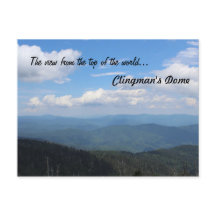 Clingman's Dome Post Card