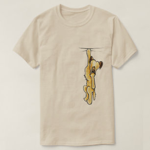 Clingy Skye Terrier Briard Off Leash Art™ T-Shirt