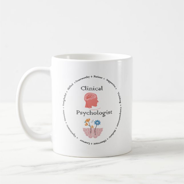 Clinical Psychologist skills Kaffeetasse (Links)