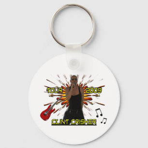 Clint Crisher 2009 Front/hinteres Schlüsselanhänger