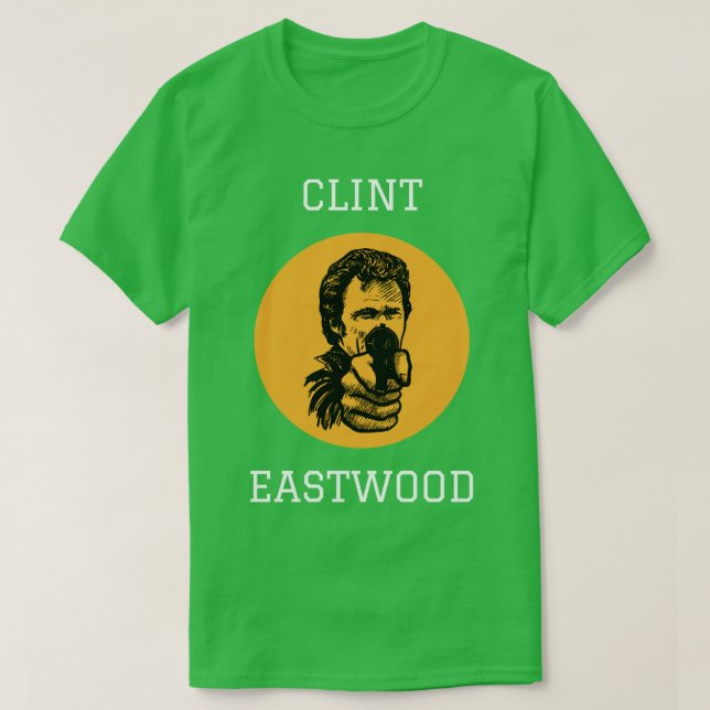Clint Eastwood 17 T-Shirt (Design vorne)