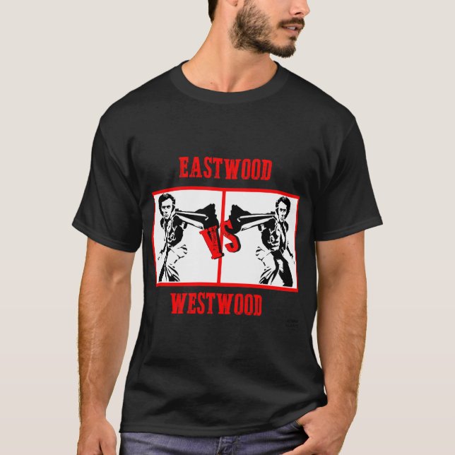 Clint Eastwood Duell T-Shirt (Vorderseite)