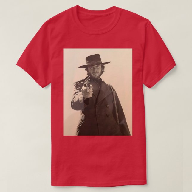 Clint Eastwood High Plains Drifter 1973 T-Shirt (Design vorne)
