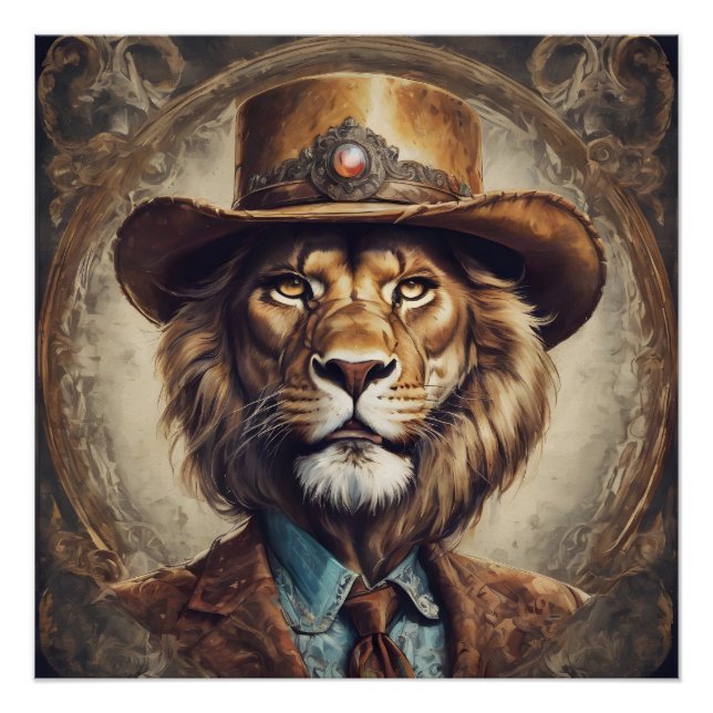 Clint the Lion Poster (Vorderseite)