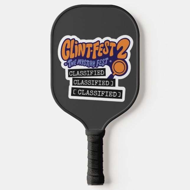 Clintfest 2 pickleball schläger (Vorderseite)
