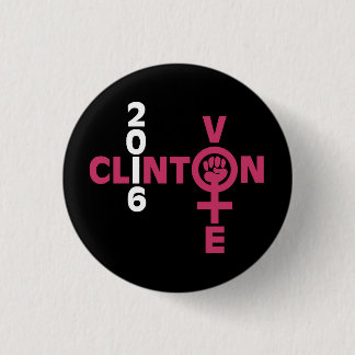 Clinton 2016 button