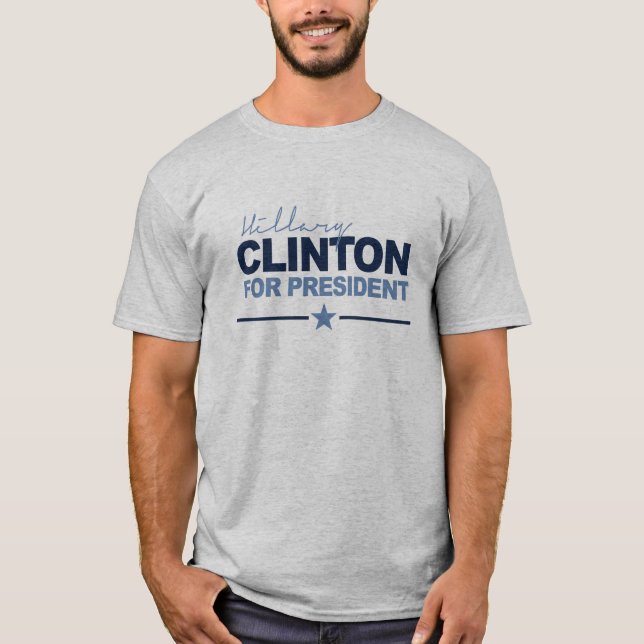 CLINTON 2016 SIGNERICA - .PNG T-Shirt (Vorderseite)