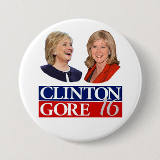 Clinton/Gore 16 Button