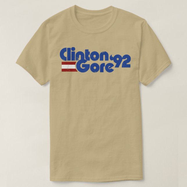 Clinton Gore 1992 T-Shirt (Design vorne)