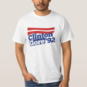Clinton Gore 92 Retropolitik T-Shirt