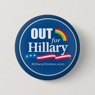 Clinton "HERAUS" knöpfen Homosexuelles Button