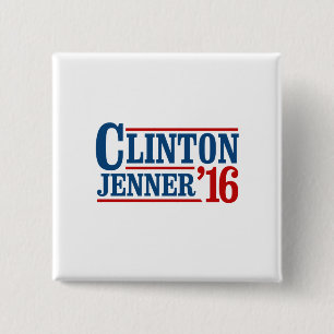Clinton Jenner 2016 Button