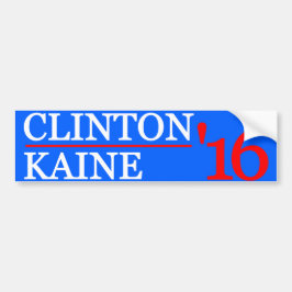 Clinton Kaine 2016 Autoaufkleber