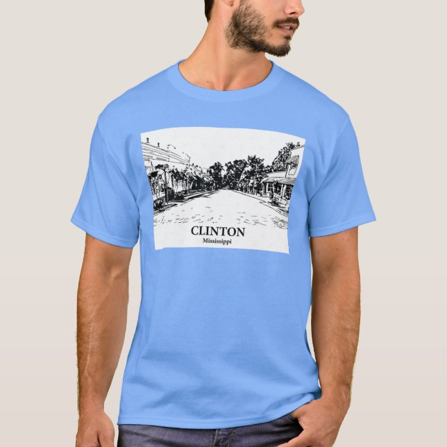 Clinton Mississippi 2 T-Shirt (Vorderseite)