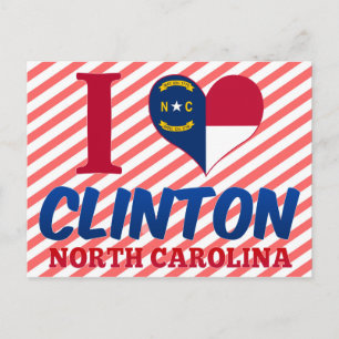 Clinton, North Carolina Postkarte