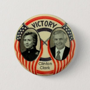 Clinton u. Clark Button