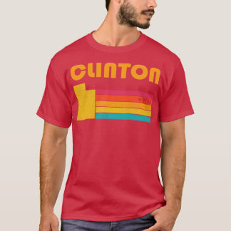 Clinton Utah Vintag Distressed Souvenir T-Shirt
