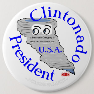 Clintonado Kategorie 5 Elect Hillary Clinton 2016 Button