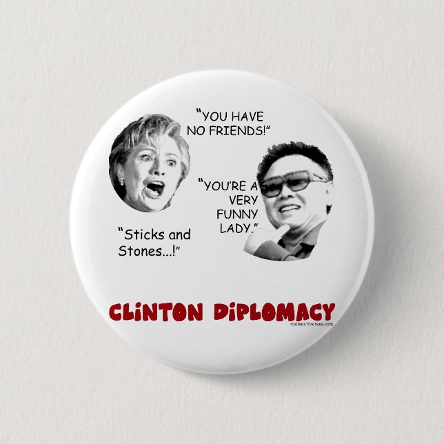 clintondiplomacy2 button (Vorderseite)