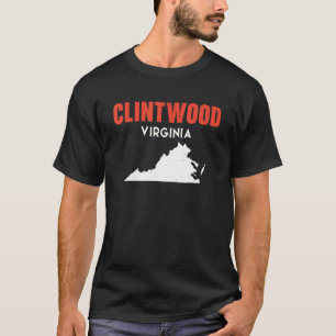 Clintwood Virginia USA Staat America Travel Jungfr T-Shirt