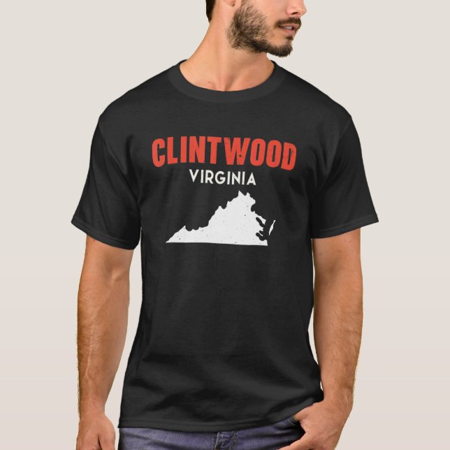 Clintwood Virginia USA Staat America Travel Jungfr T-Shirt (Vorderseite)