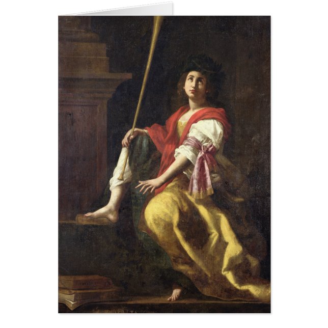 Clio, Muse von Geschichte, 1624 (Vorne)