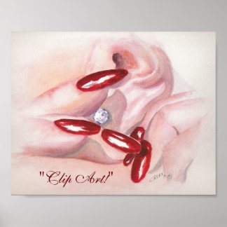 "Clip Art!" 8x10 Print Poster