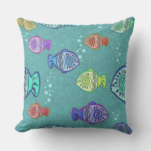 Clip Art Fish Muster + Ihre Ideen Kissen