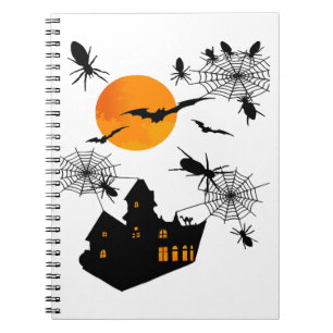 Clip-Art Halloween-Frohes Halloween Notizblock