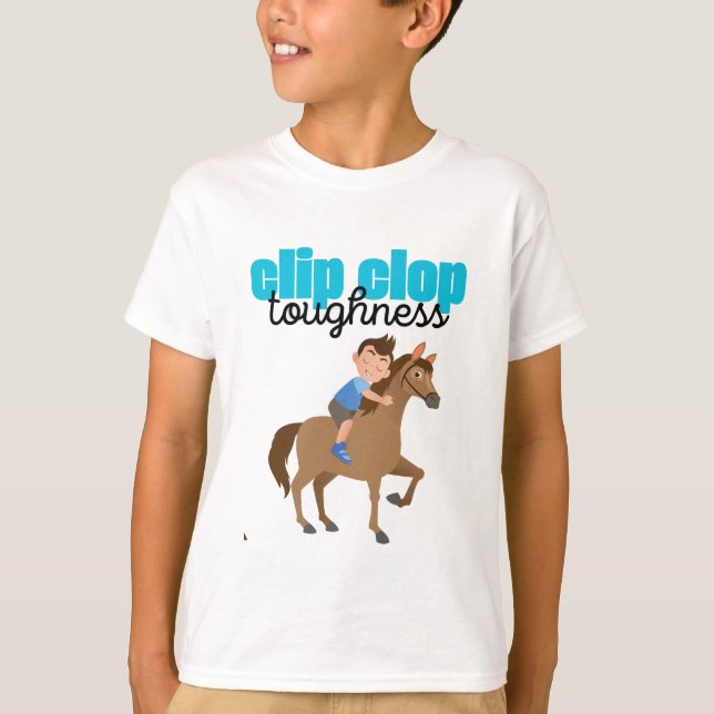 clip clop boy hugs T-Shirt (Vorderseite)