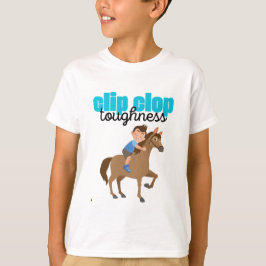 Clip Clop Junge umarmt T-Shirt