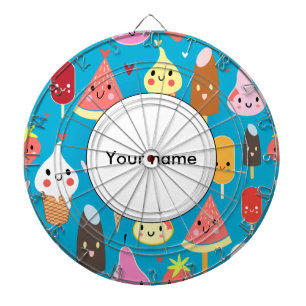 Cliparts für niedliche Lebensmittel Dartscheibe