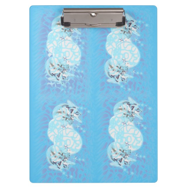 Clipboard Abstrakt Art wind Klemmbrett (Vorderseite)