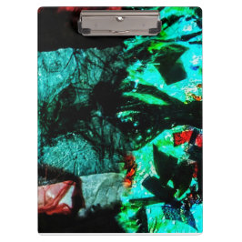 Clipboard dark blue abstract recycle color  klemmbrett