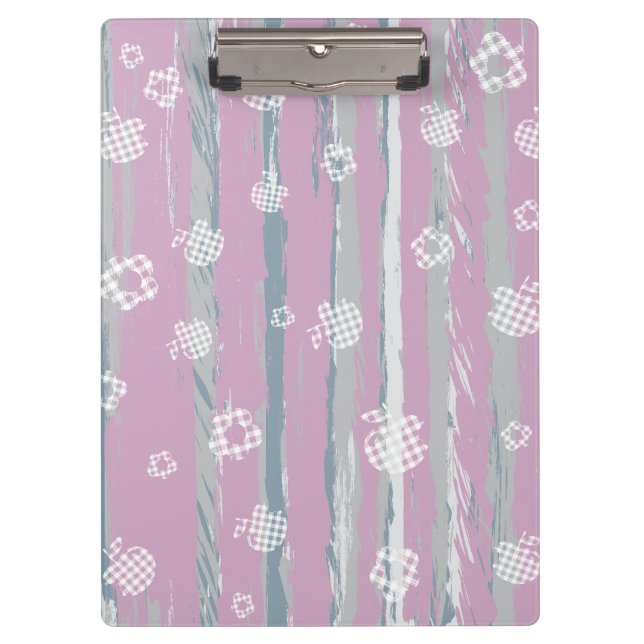 Clipboard – Gingham Orchard Klemmbrett (Vorderseite)