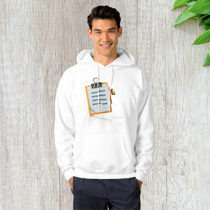 Clipboard Mens Hoodie