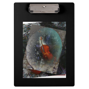 Clipboard Music Cello Klemmbrett