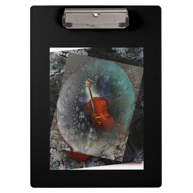 Clipboard Music Cello Klemmbrett (Vorderseite)