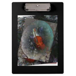 Clipboard Music Cello Klemmbrett
