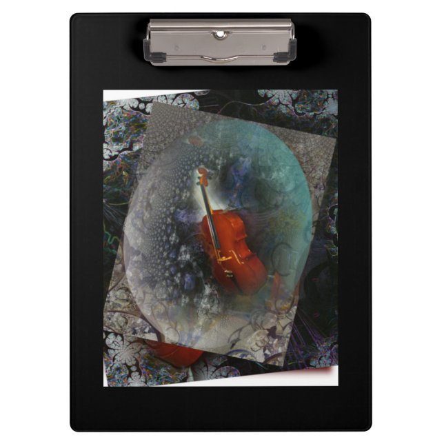 Clipboard Music Cello Klemmbrett (Vorderseite)